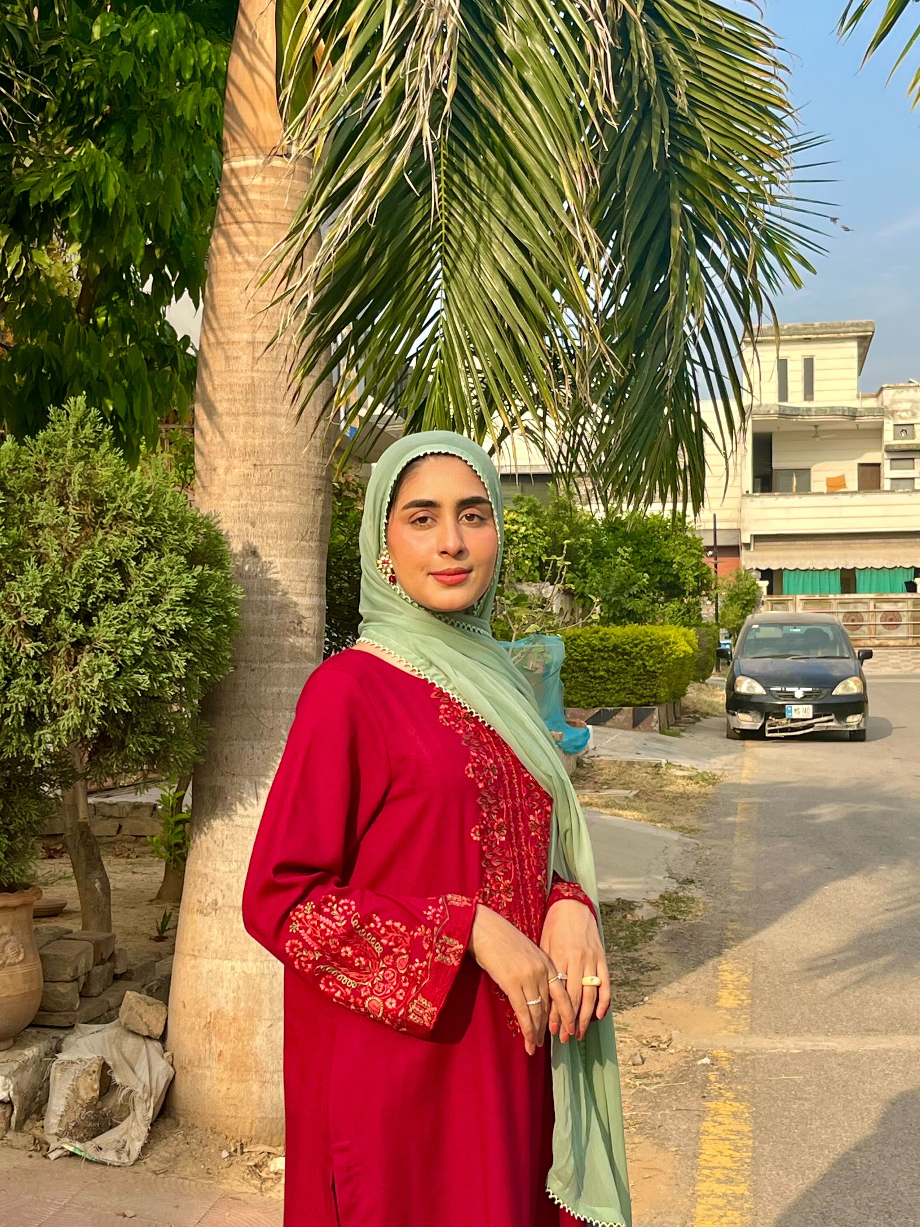 Mehrunisa – Embroidered Marina Two-Piece Set