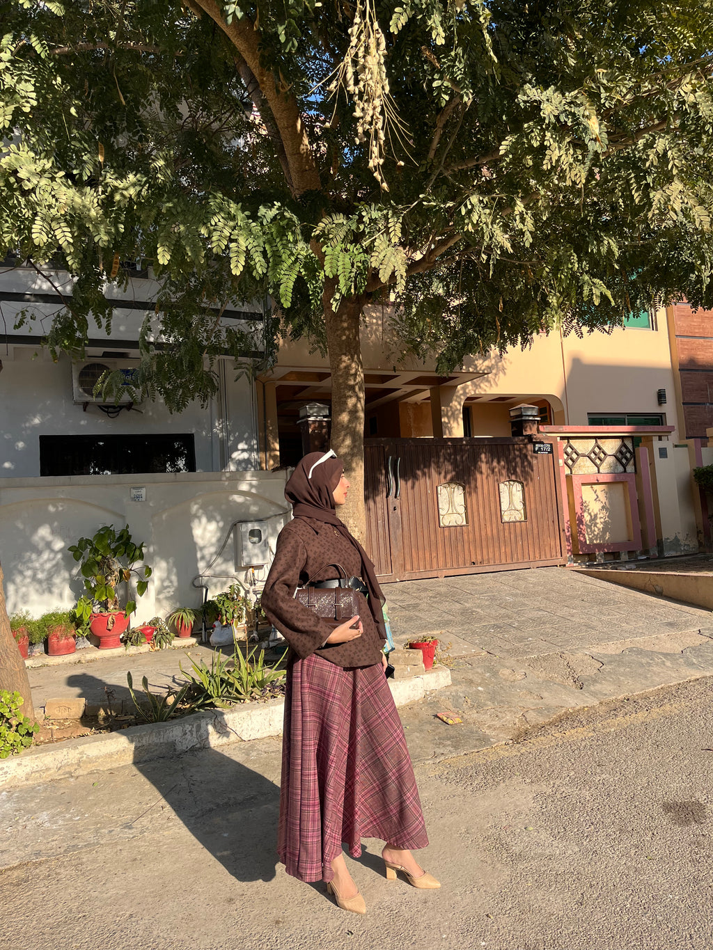 Coffe Brown Wool Shirt