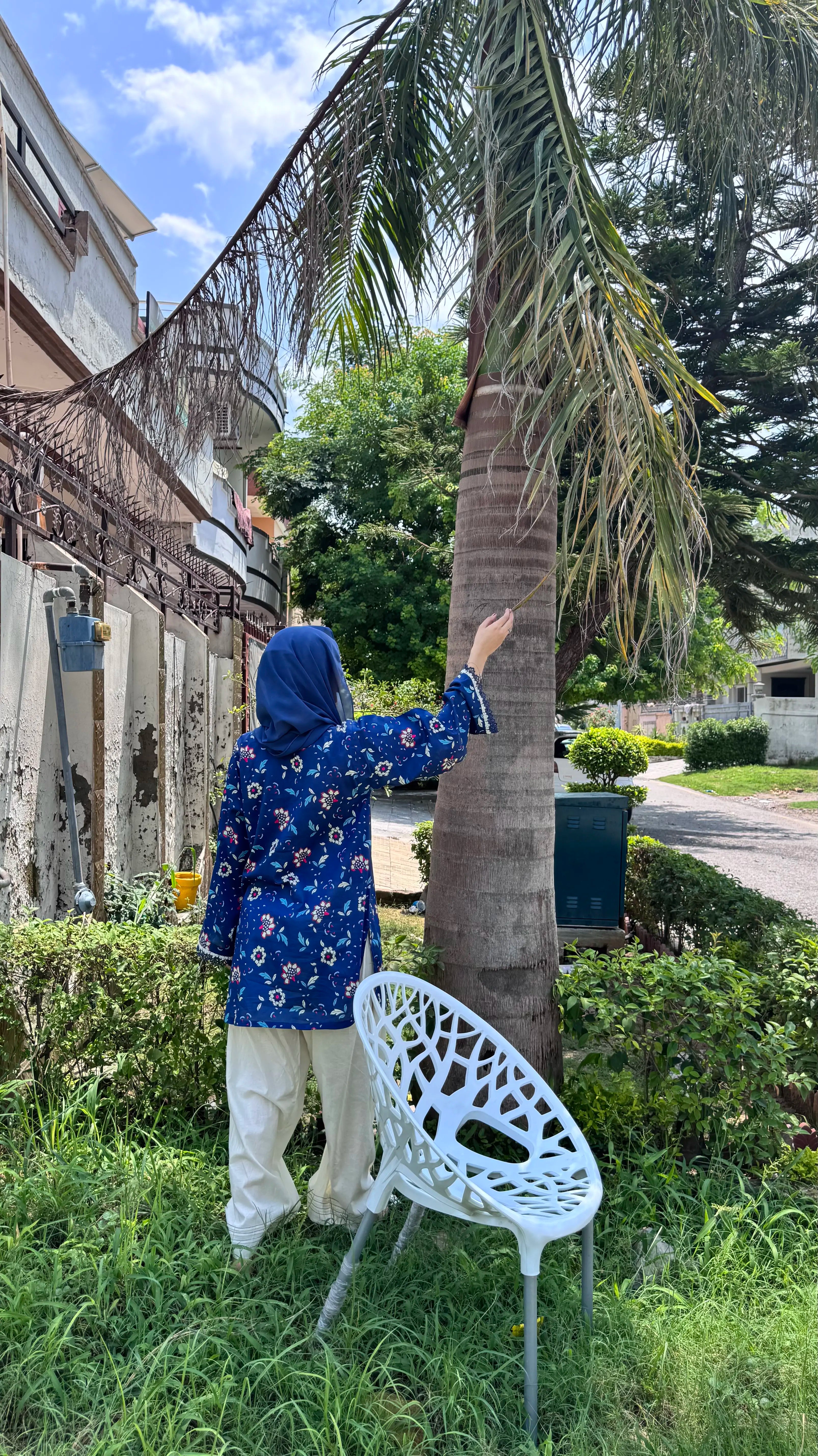 Nooré – Navy Bloom Summer Set