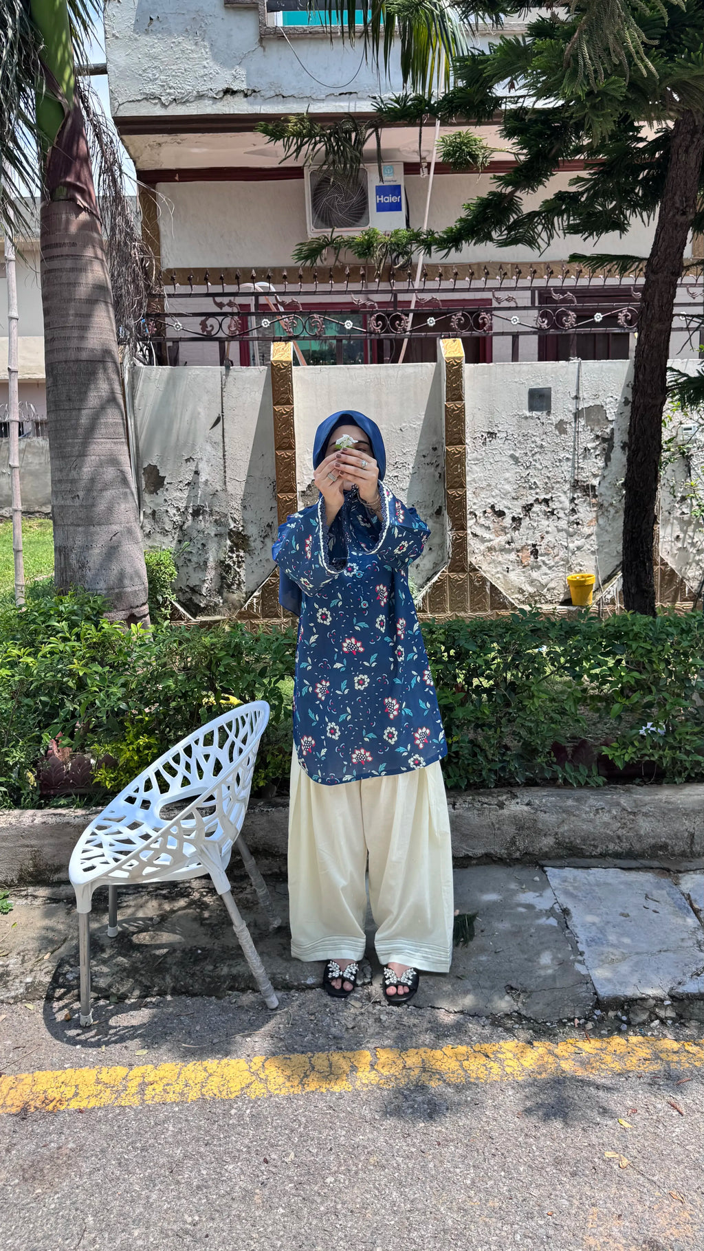 Nooré – Navy Bloom Summer Set