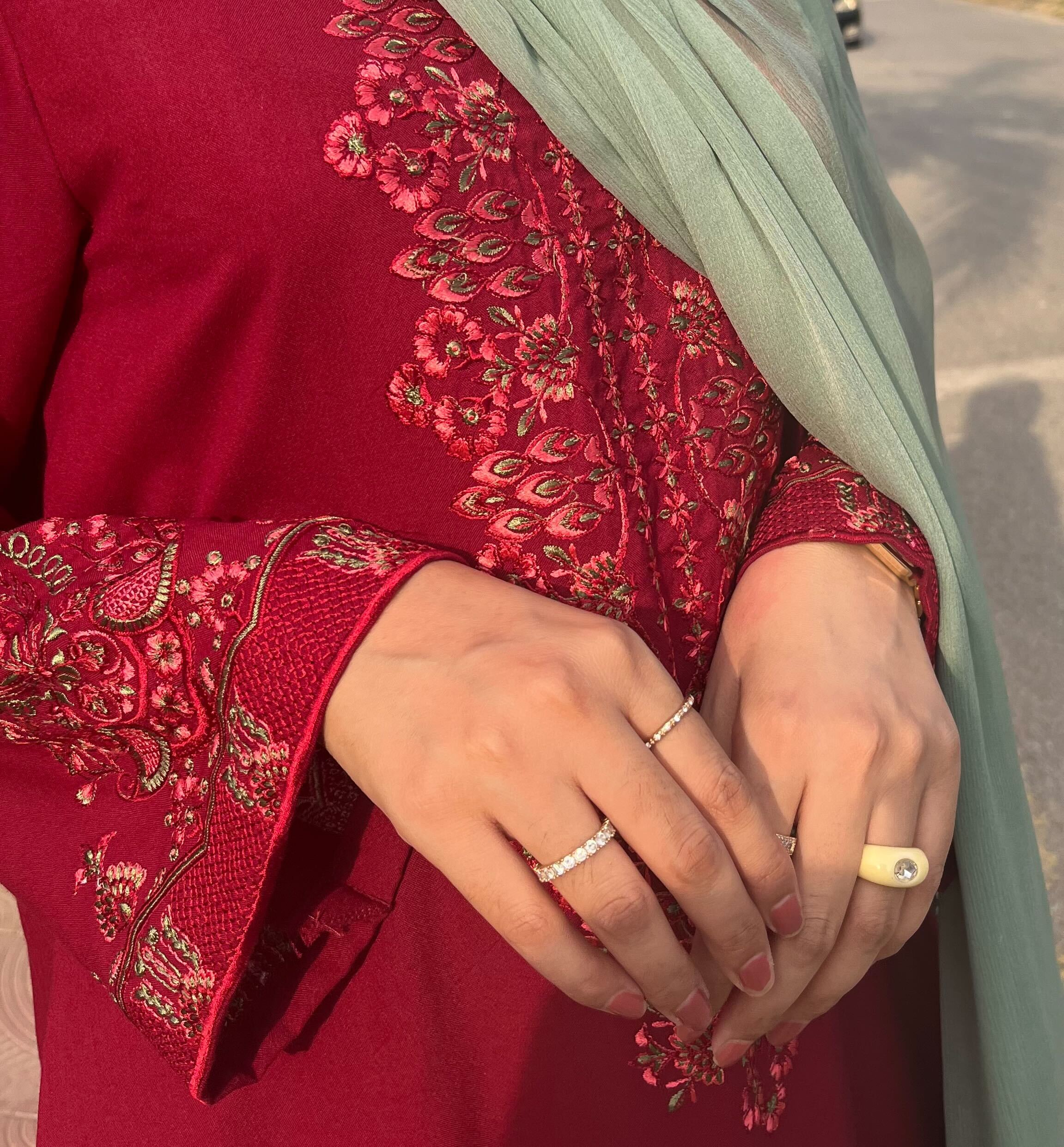 Mehrunisa – Embroidered Marina Two-Piece Set